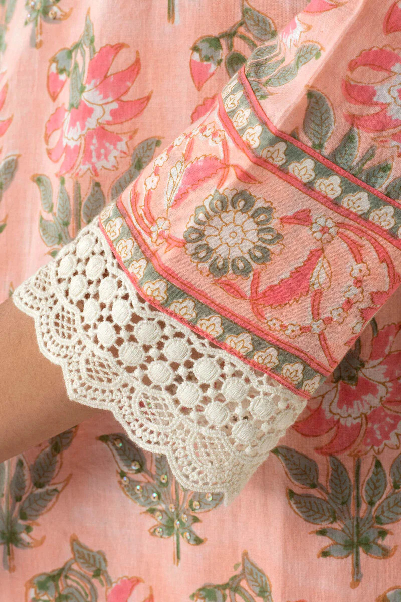 Gauhar Simran Sanganeri Kurta - Image 4