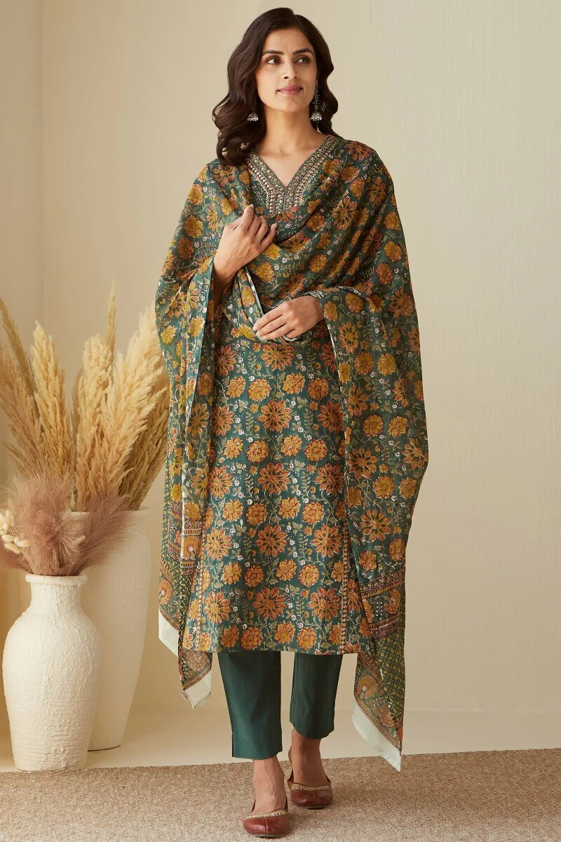 Gauhar Suhana Sanganeri Kurta - Image 4