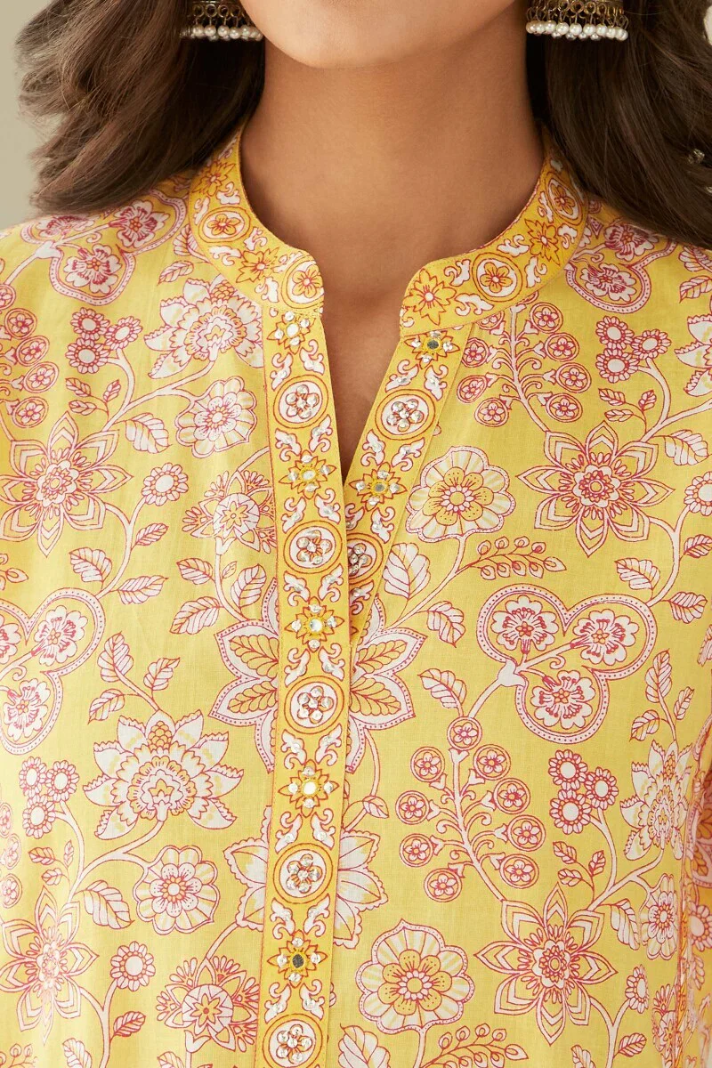 Gauhar Sumaira Sanganeri Kurta - Image 5