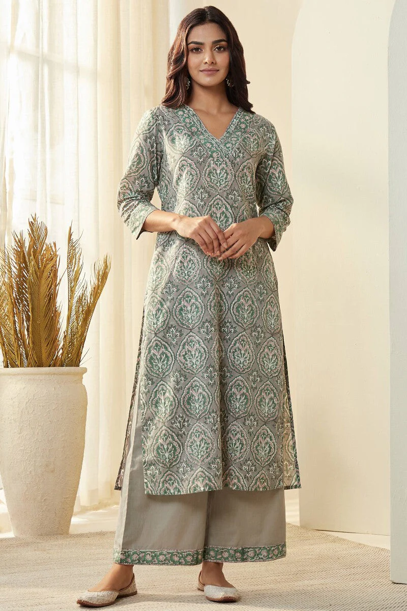 Gauhar Tahira Sanganeri Kurta - Image 2