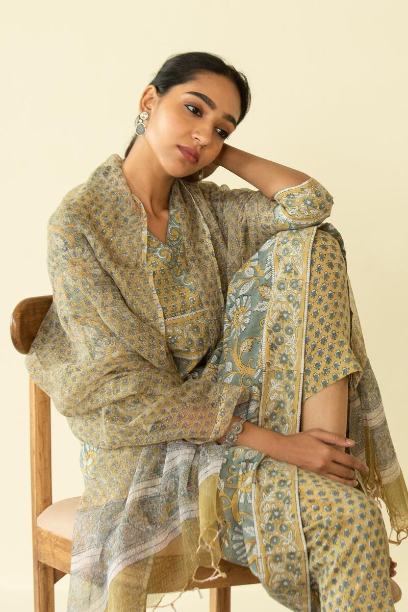 Gauhar Zafiya Kota Dupatta - Image 5
