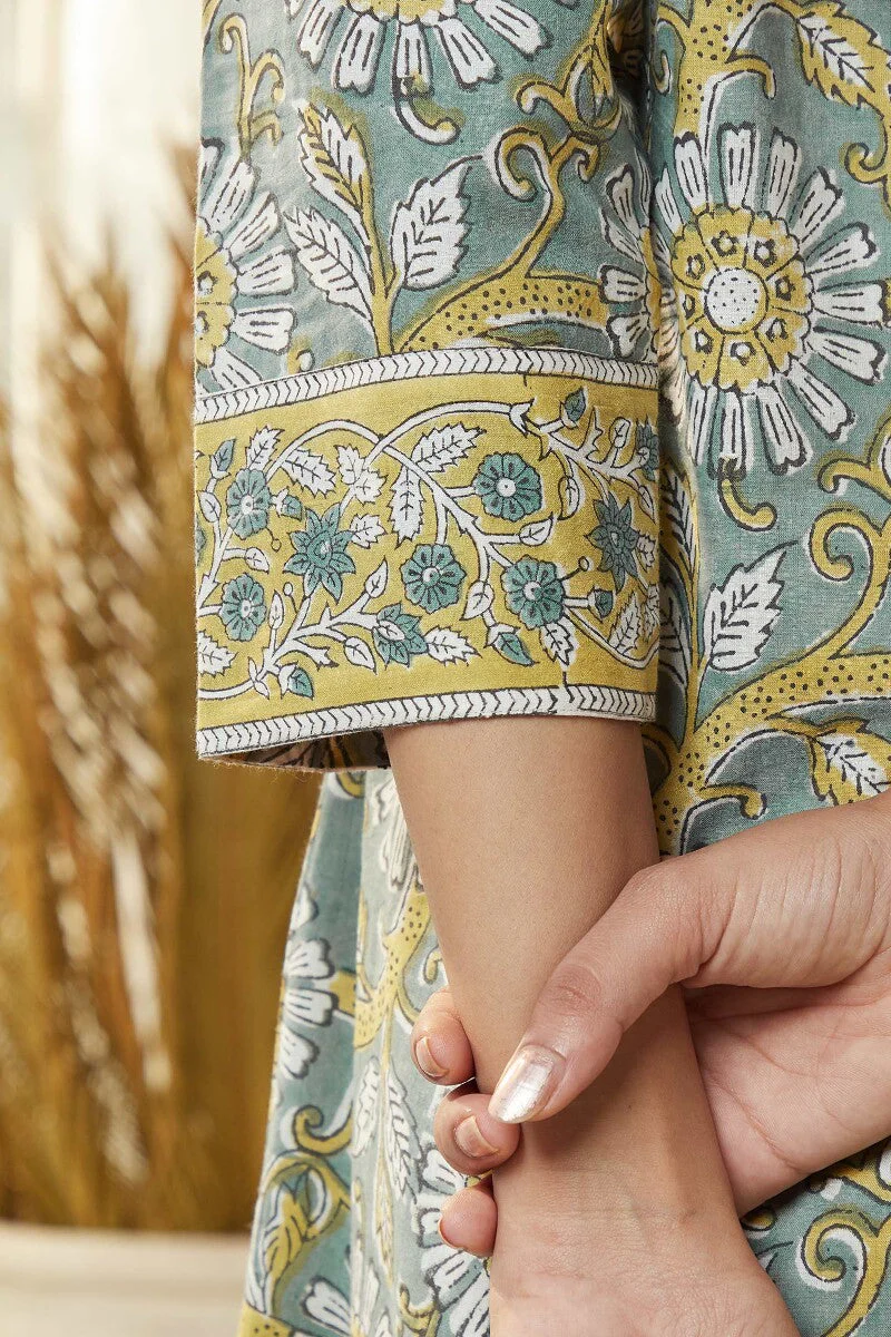 Gauhar Zafiya Sanganeri Kurta - Image 6