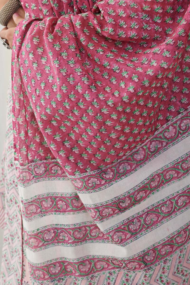 Gauhar Zahida Sanganeri Dupatta - Image 5