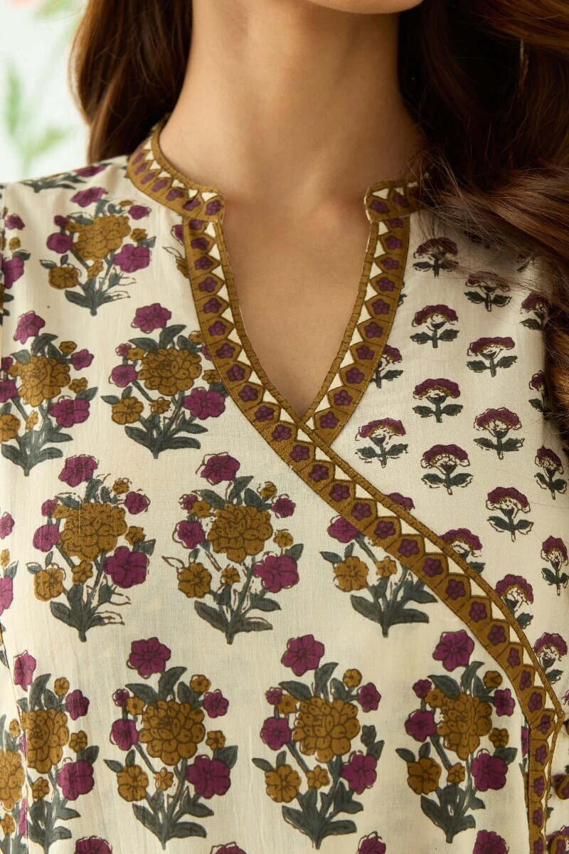 Gauhar Zahira Sanganeri Kurta - Image 5