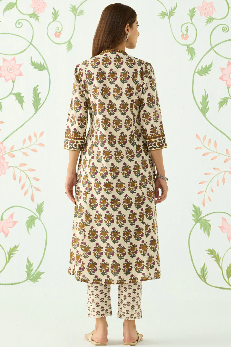 Gauhar Zahira Sanganeri Kurta - Image 7