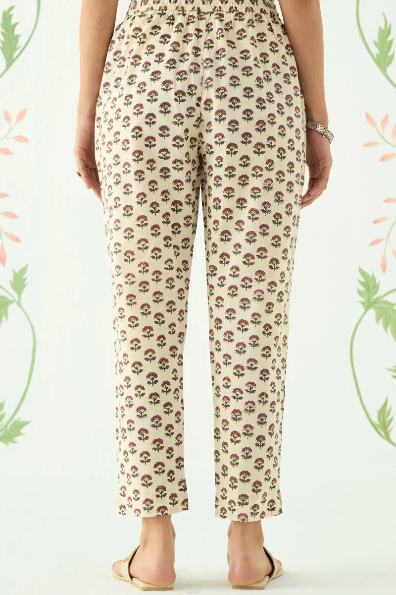 Surplus: Gauhar Zahira Sanganeri Narrow Pants - Image 5