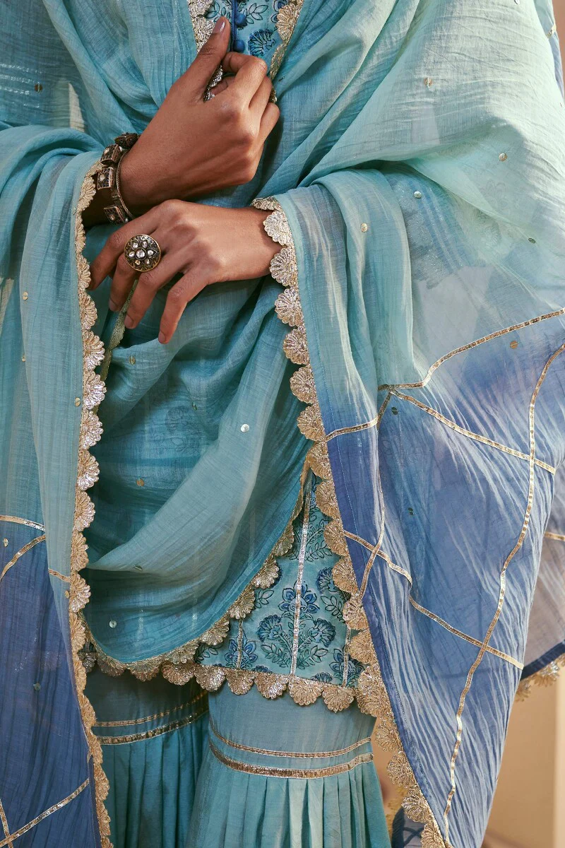 Gauhar Zainab Cotton Silk Dupatta - Image 2