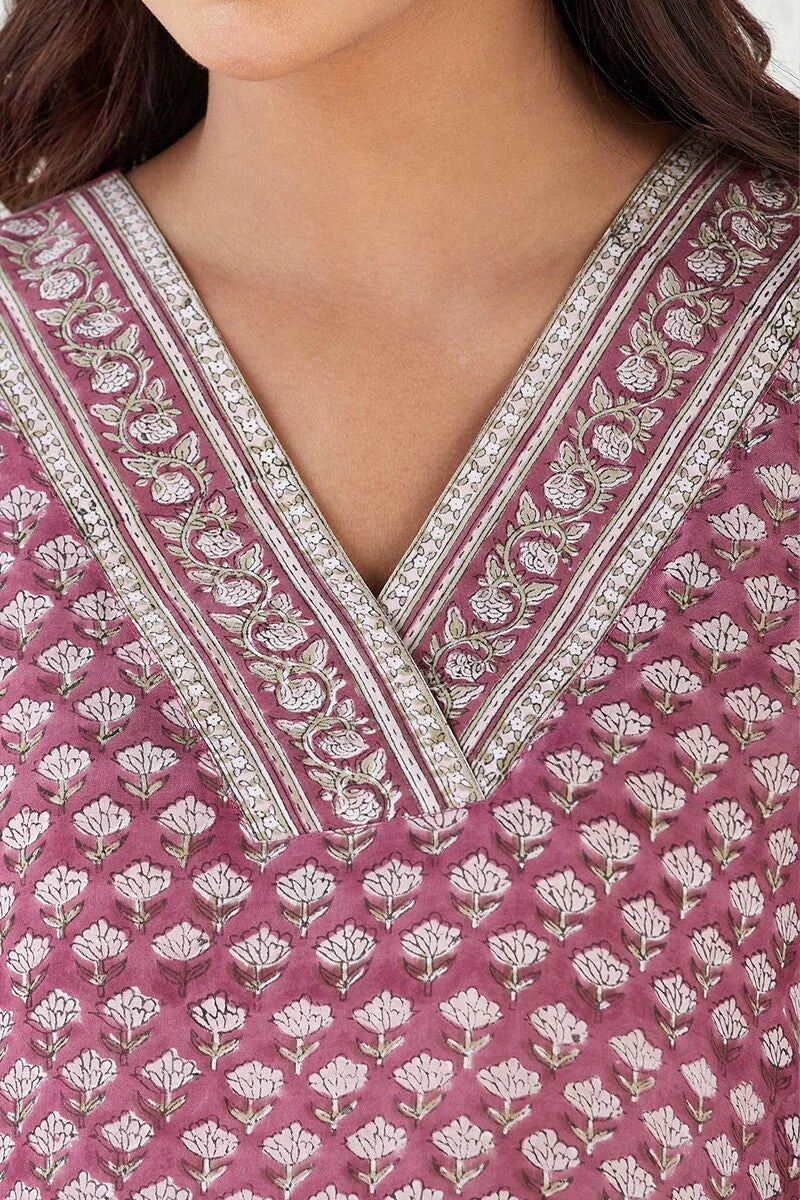 Gauhar Zara Sanganeri Kurta - Image 3