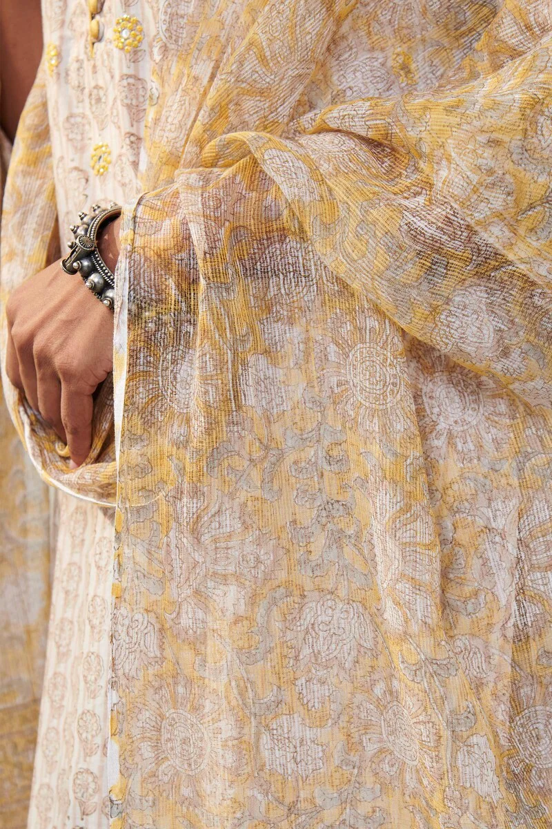 Gauhar Zarah Sanganeri Kota Dupatta - Image 2