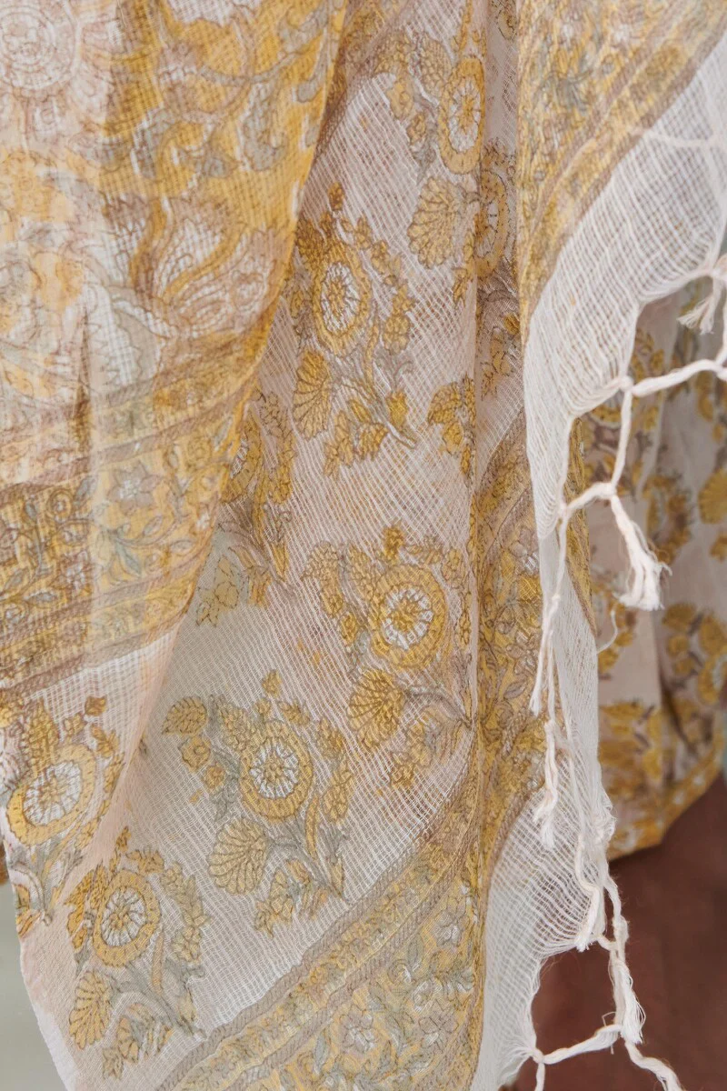 Gauhar Zarah Sanganeri Kota Dupatta - Image 4