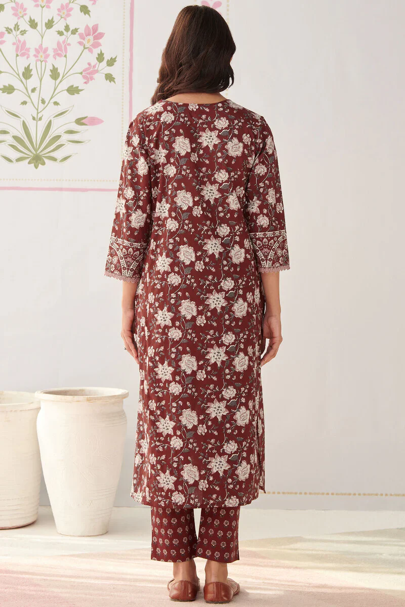 Surplus: Gauhar Zaria Sanganeri Kurta - Image 9