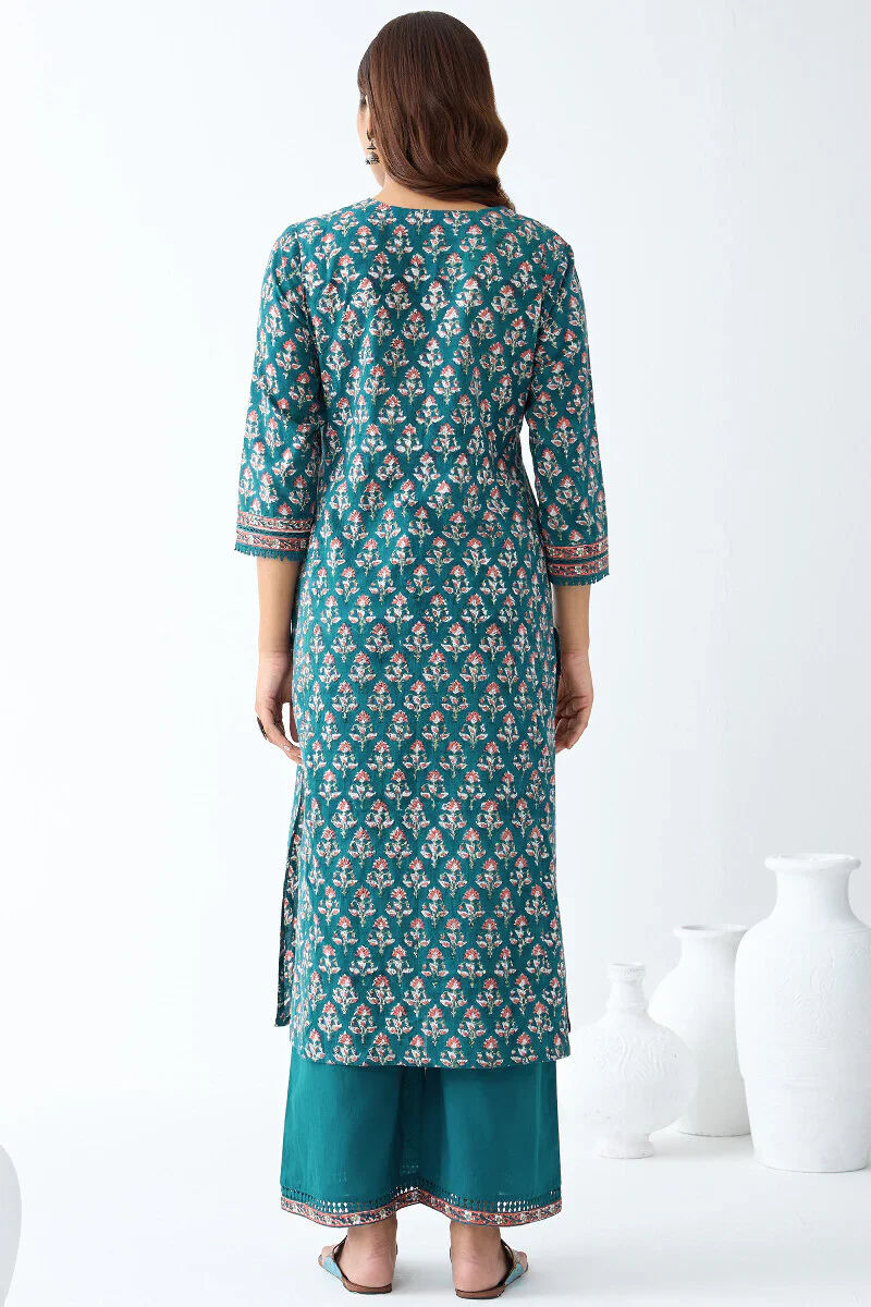 Surplus: Gauhar Zeenat Sanganeri Kurta - Image 9