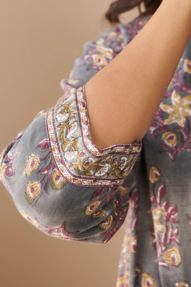 Gauhar Zehmat Sanganeri Kurta - Image 5