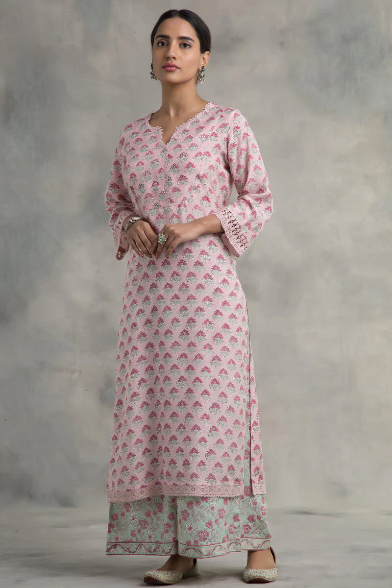 Gauhar Zenia Muslin Kurta - Image 2