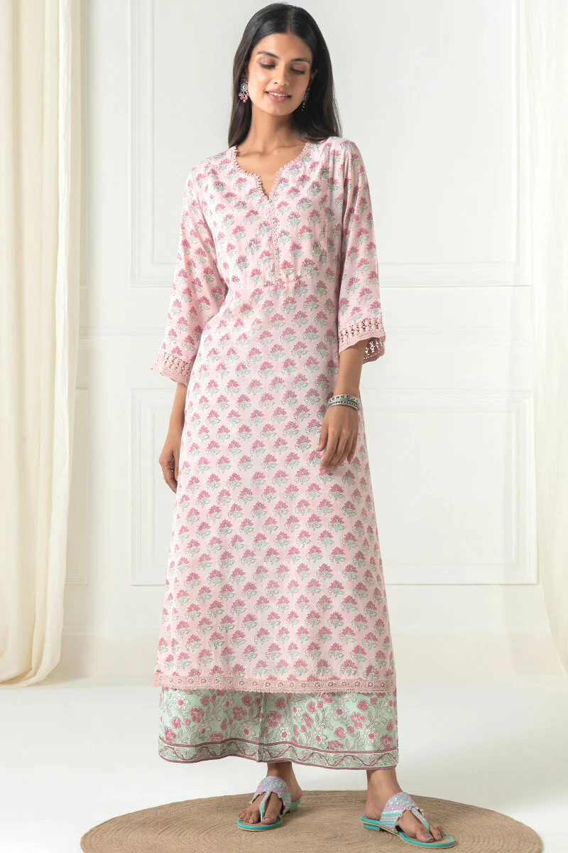 Gauhar Zeniya Modal Sanganeri Kurta - Image 3