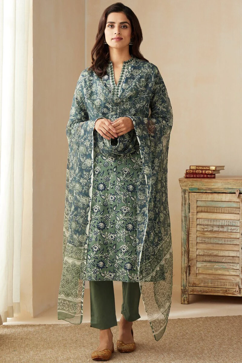 Gauhar Zoya Bagru Dupatta - Image 3