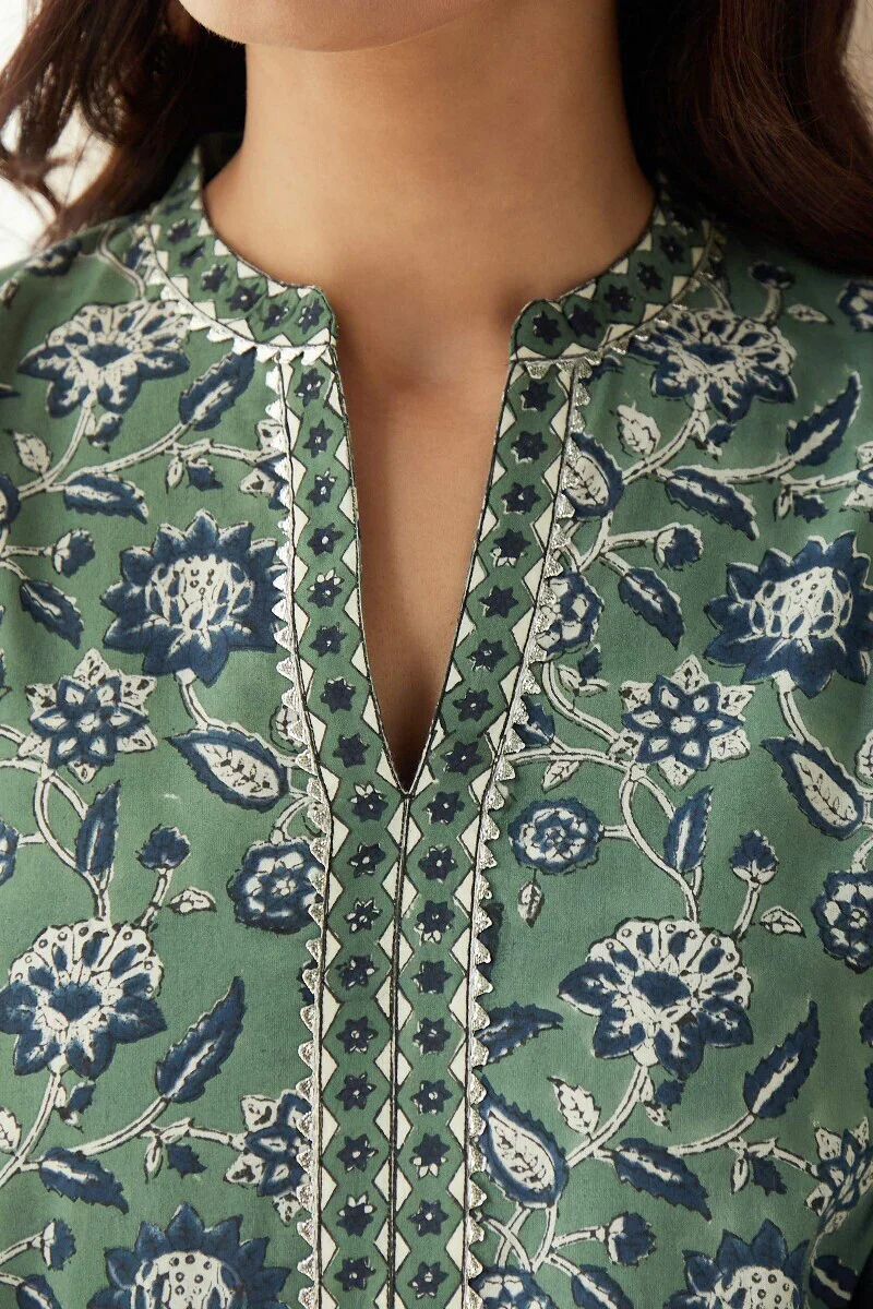 Gauhar Zoya Bagru Kurta - Image 5