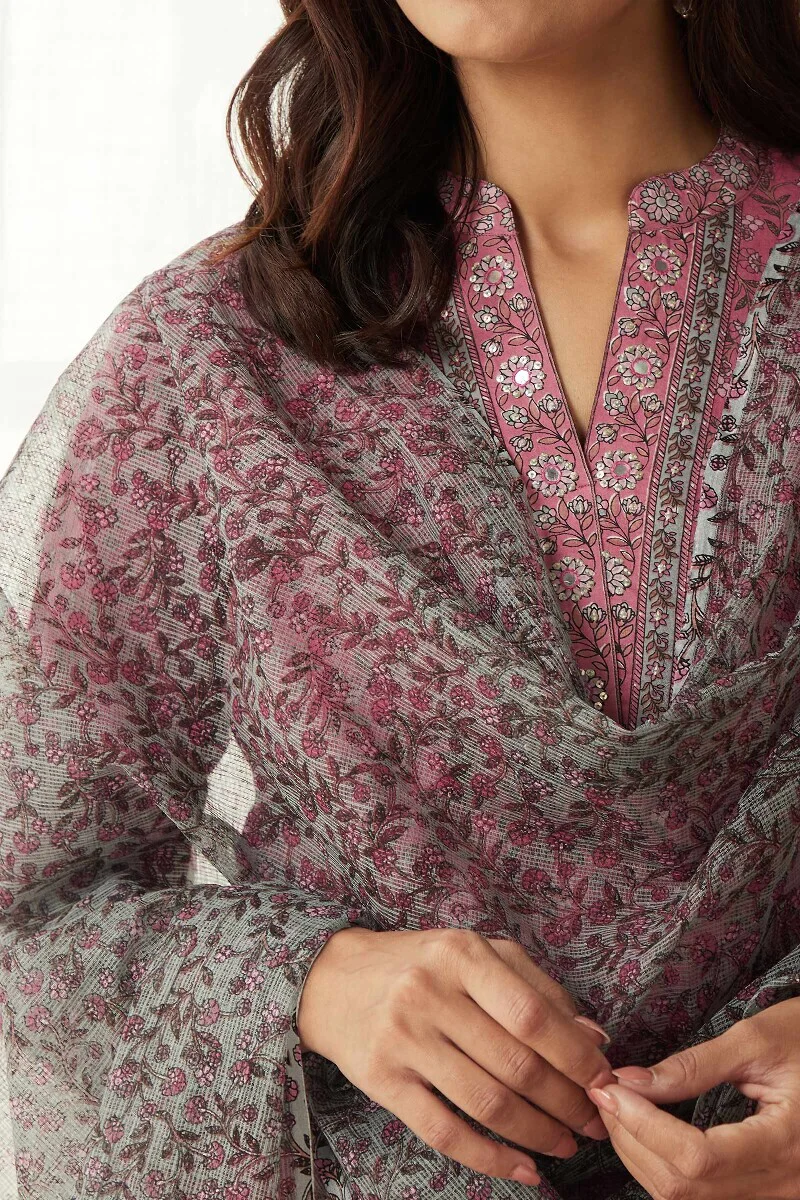 Gauhar Zoya Sanganeri Dupatta - Image 2