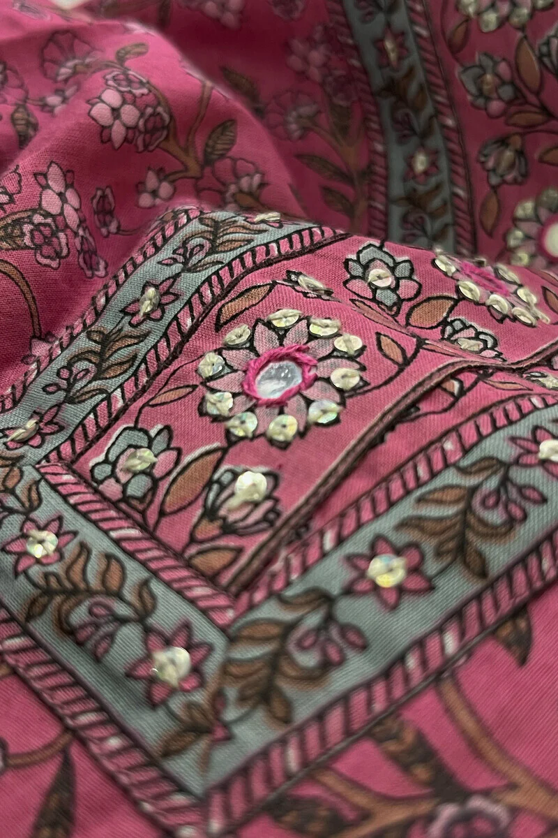 Gauhar Zoya Sanganeri Kurta - Image 3
