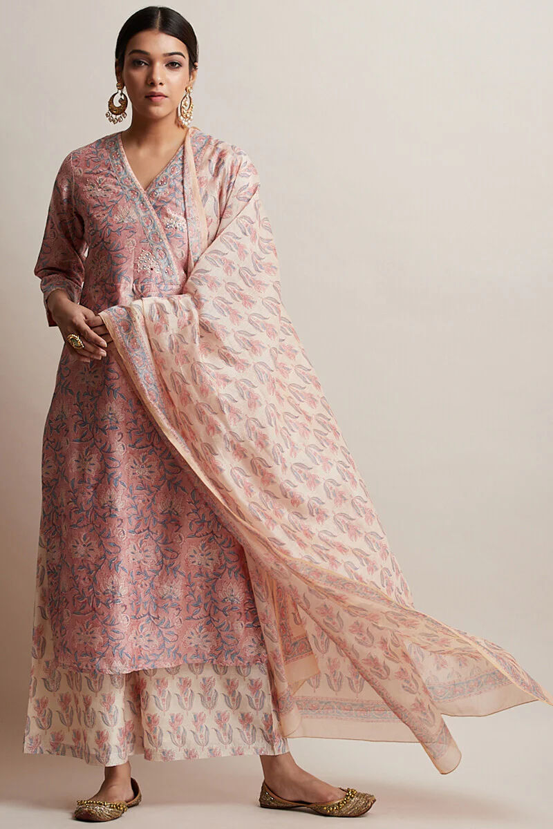 Gul Bano Amaira Chanderi Kurta - Image 5