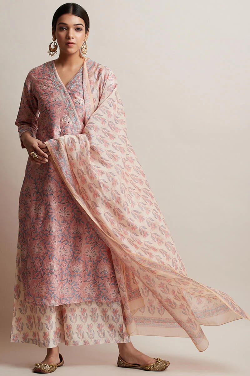 Gul Bano Amaira Chanderi Palazzo - Image 5