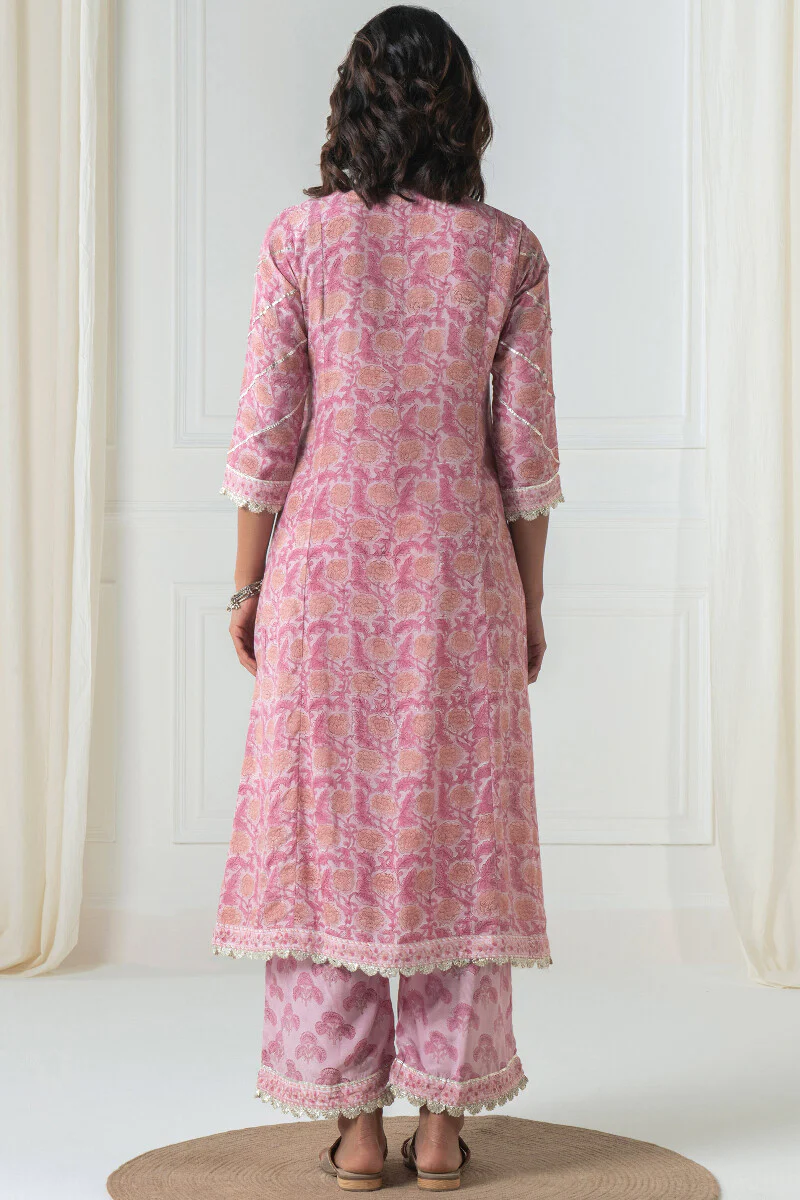 Gul Bano Kiara Sanganeri Modal Kurta - Image 8