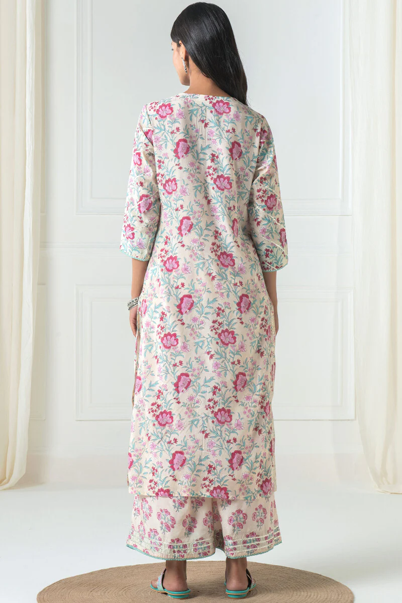 Gul Bano Mahi Sanganeri Modal Kurta - Image 7