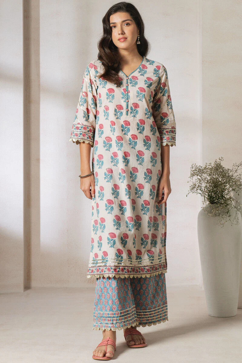 Gul Bano Mahira Sanganeri Kurta - Image 3