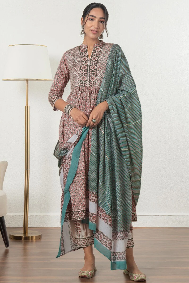 Gul Bano Sahira Sanganeri Izhaar Pants - Image 3