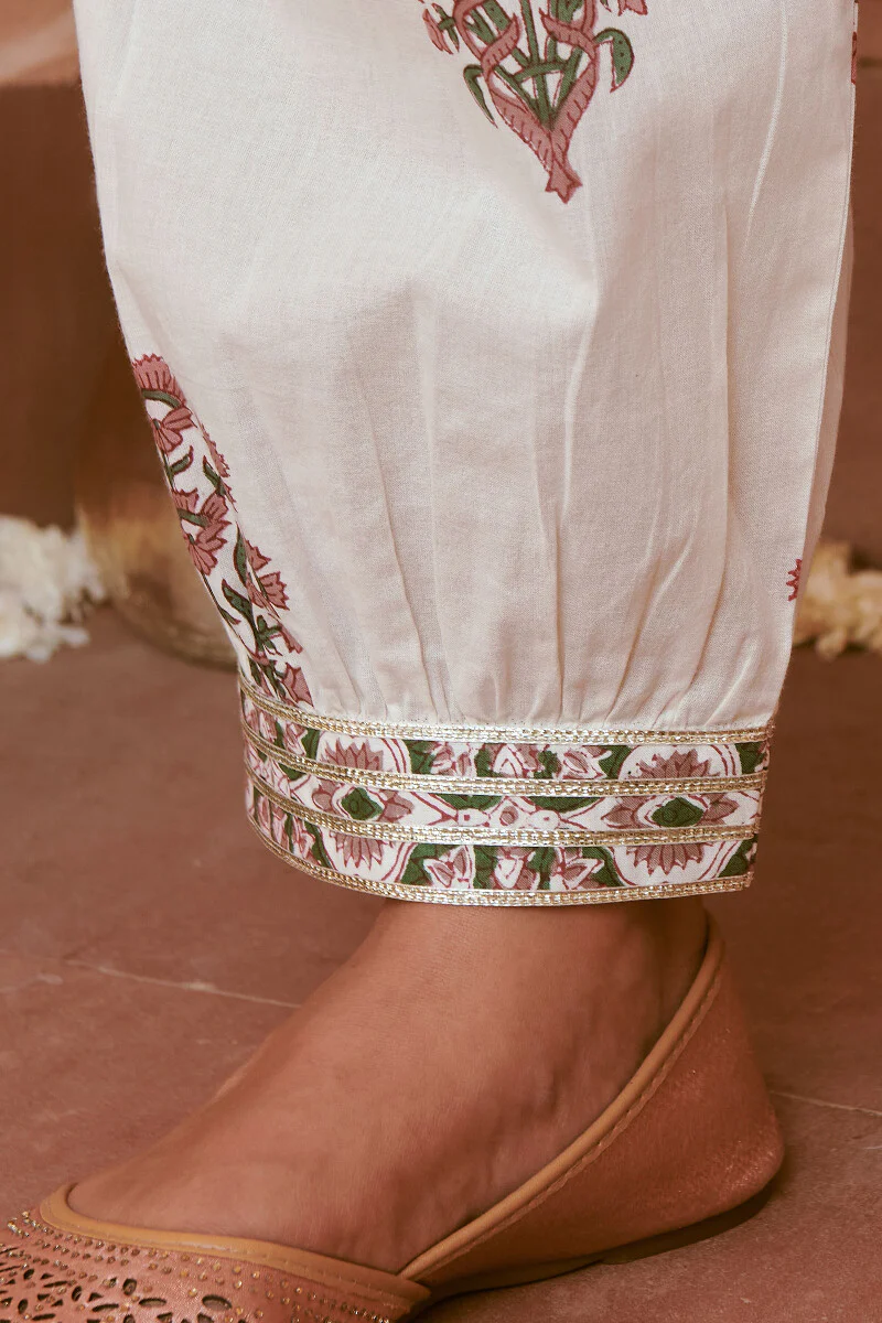 Gul Bano Sahira Sanganeri Izhaar Pants - Image 2
