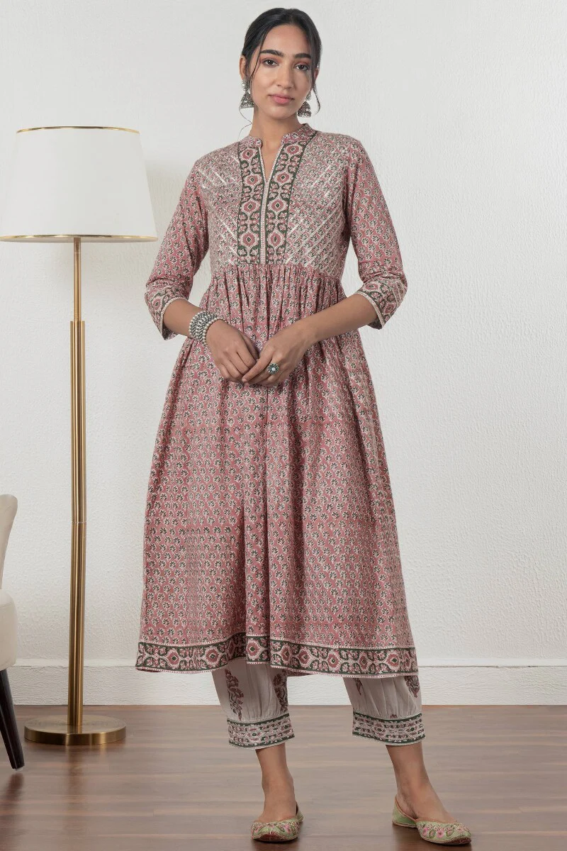 Gul Bano Sahira Sanganeri Kurta - Image 3