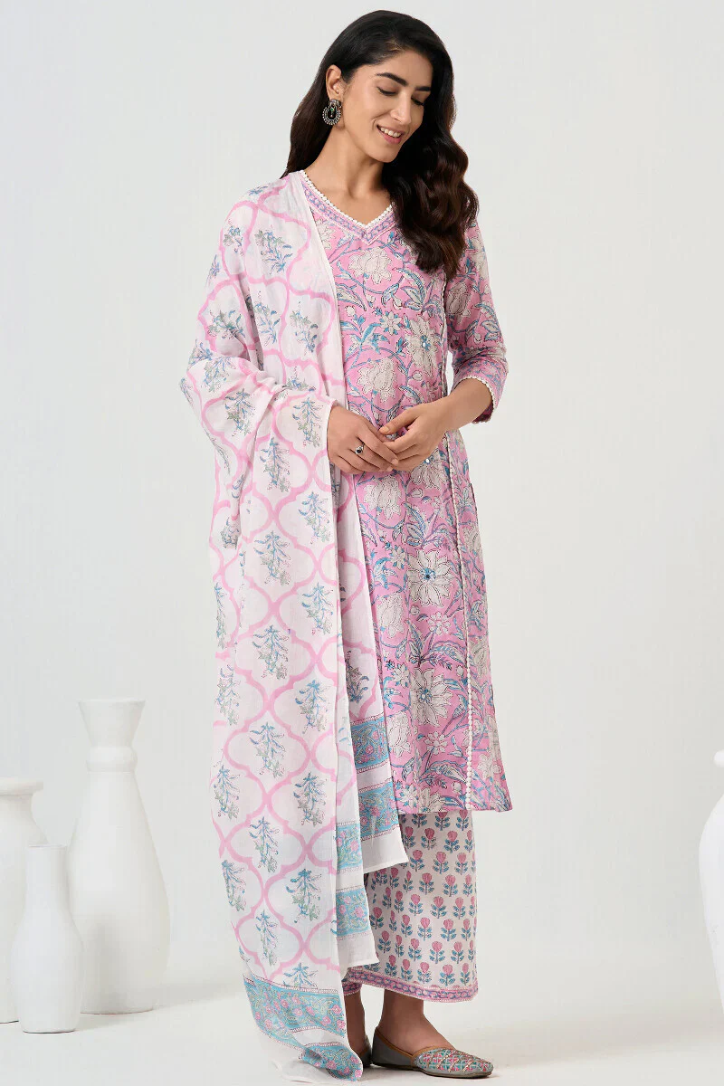 Surplus: Gul Bano Samira Sanganeri Kurta - Image 3