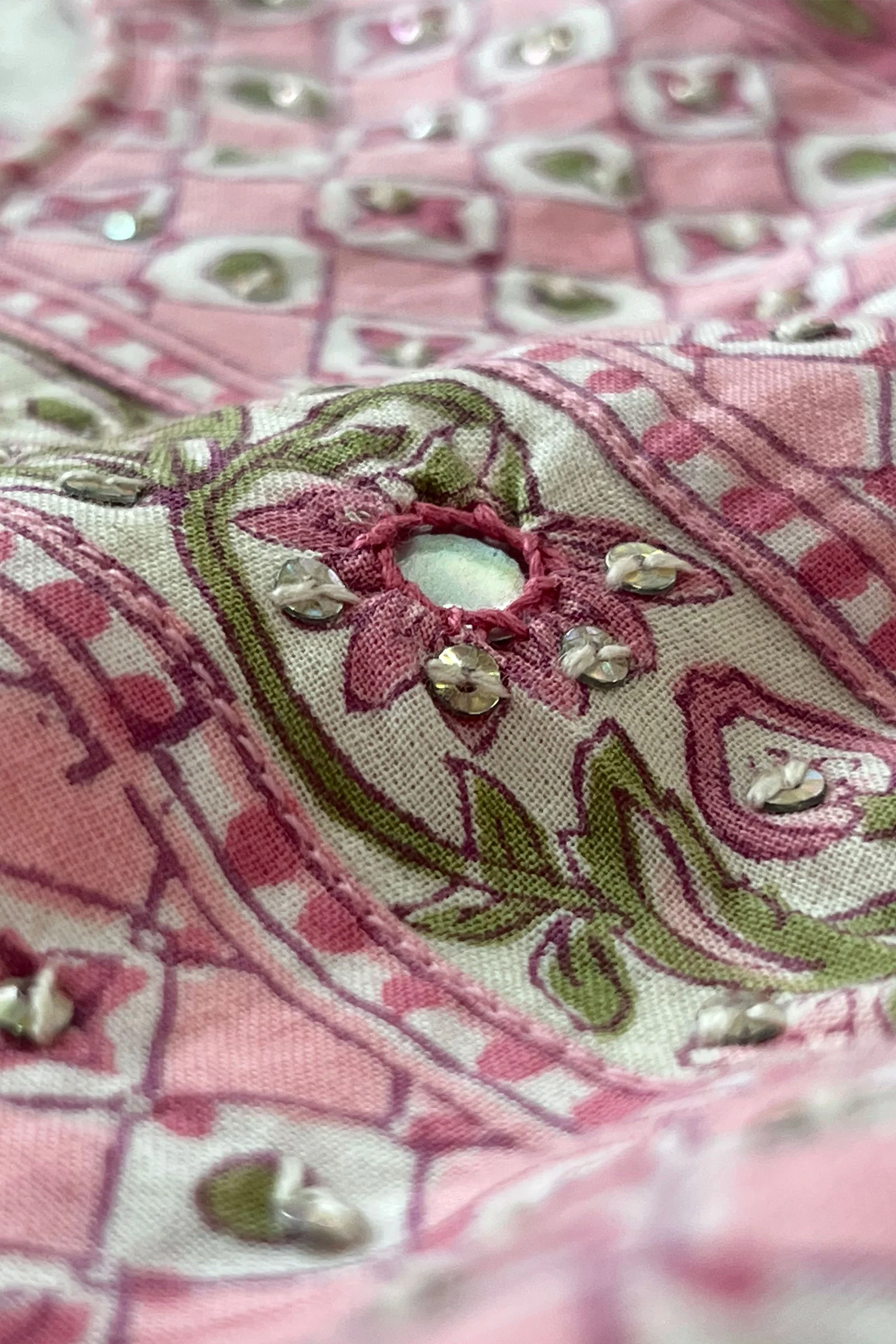 Gulbahar Amreen Sanganeri Kurta - Image 3