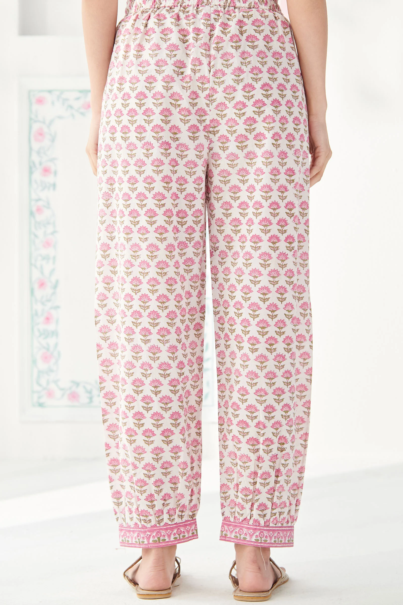 Gulbahar Zubeida Sanganeri Izhaar Pants - Image 4
