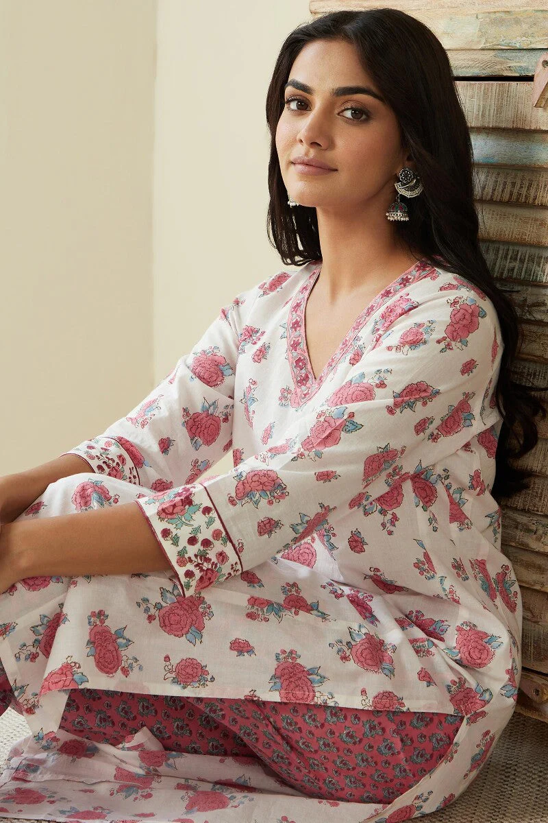 Gulbarg Aiza Sanganeri Kurta - Image 7