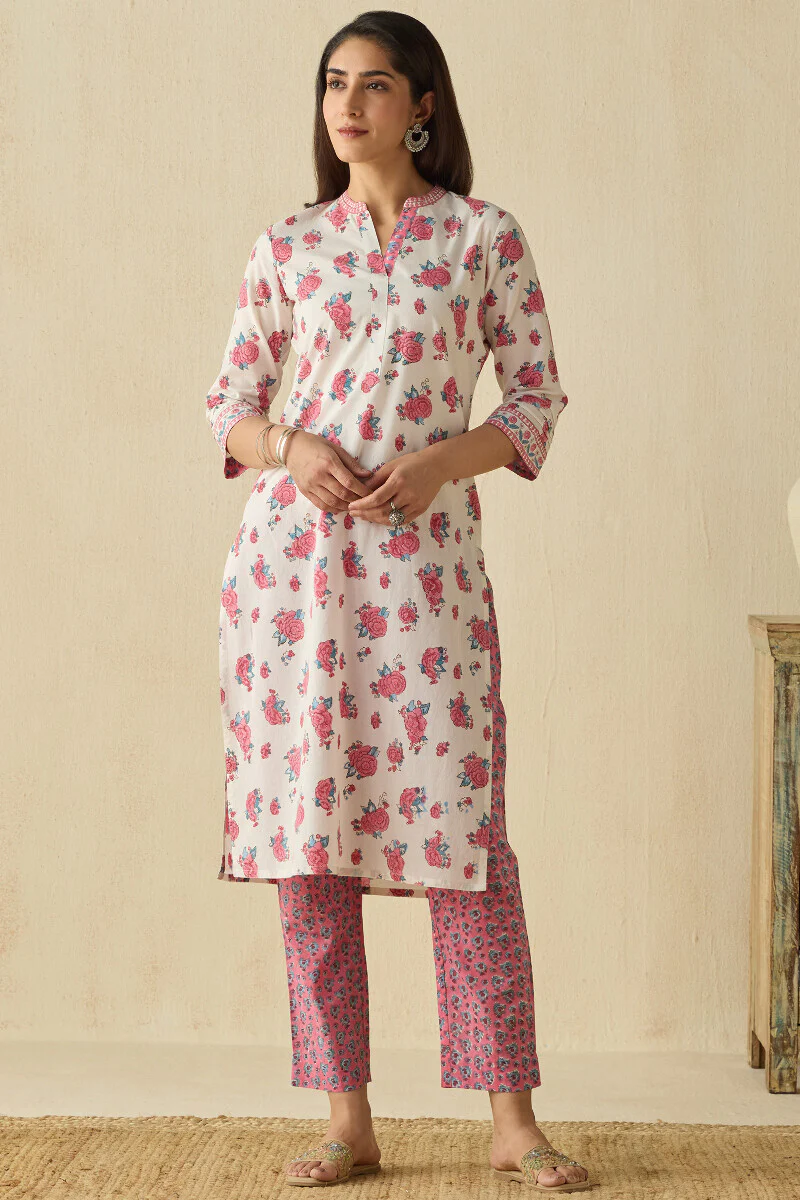 Gulbarg Aiza Sanganeri Kurta