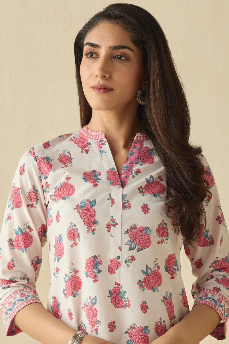 Gulbarg Aiza Sanganeri Kurta - Image 5