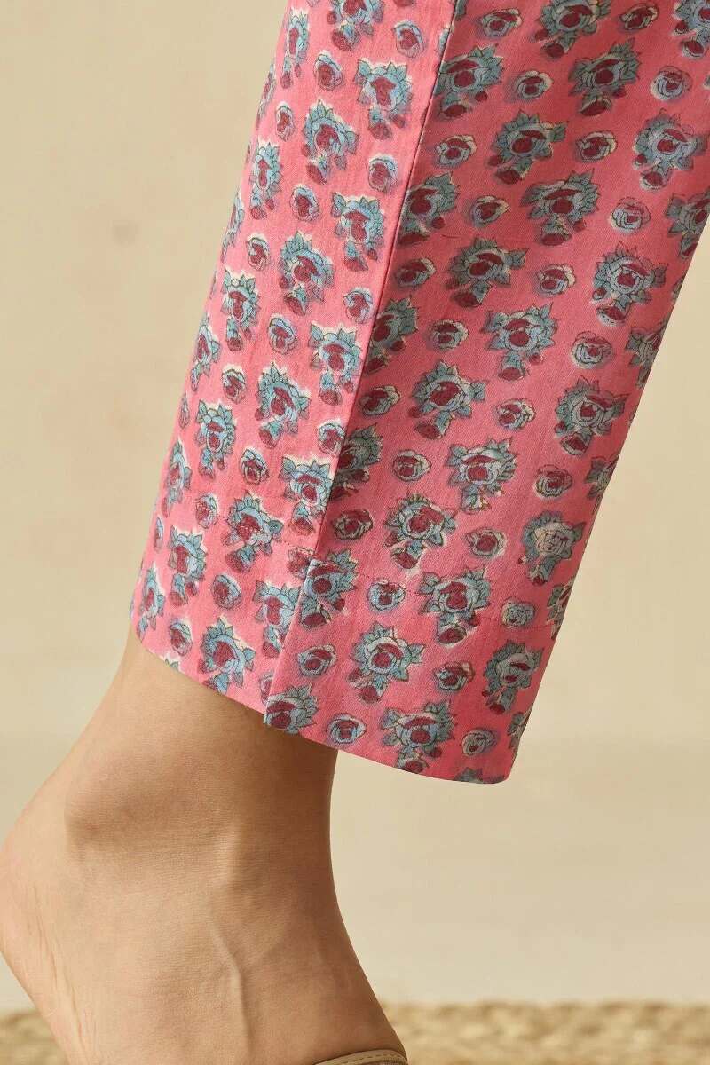 Surplus: Gulbarg Aiza Sanganeri Narrow Pants - Image 2