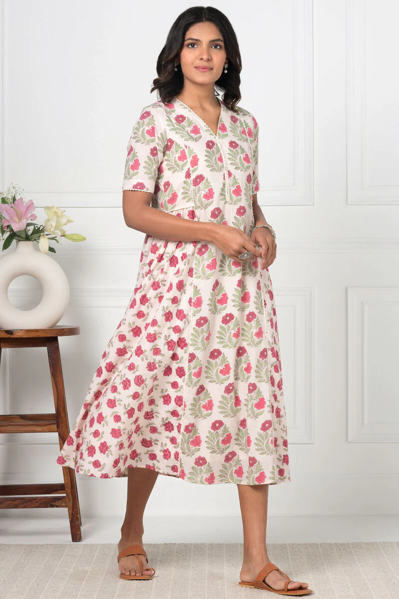 Gulbarg Alizeh Sanganeri Dress - Image 4