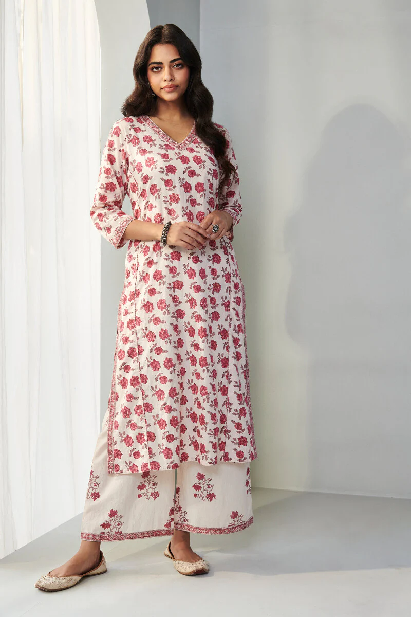 Gulbarg Alizeh Sanganeri Kurta - Image 3