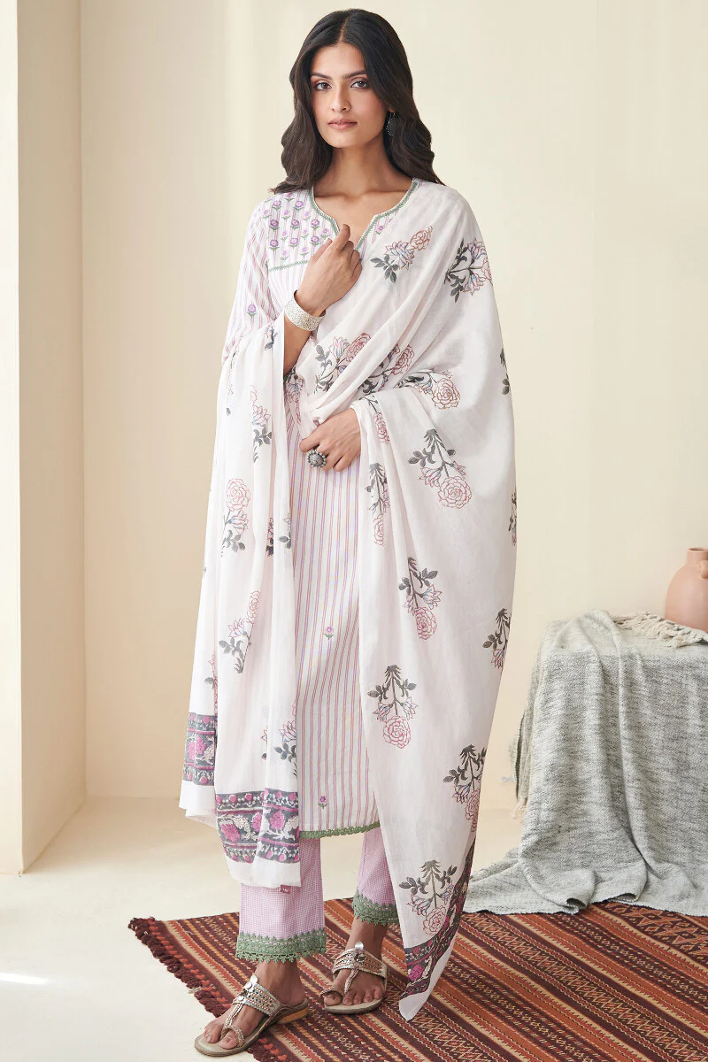 Gulbarg Amira Handloom Narrow Pants - Image 3