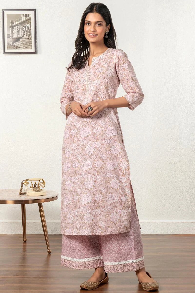 Gulbarg Ayesha Sanganeri Kurta - Image 3