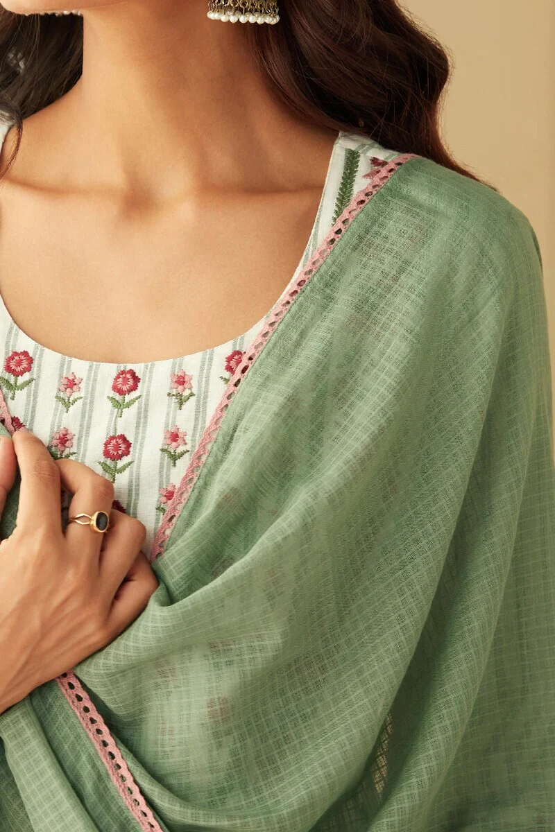 Gulbarg Faheema Dupatta - Image 2