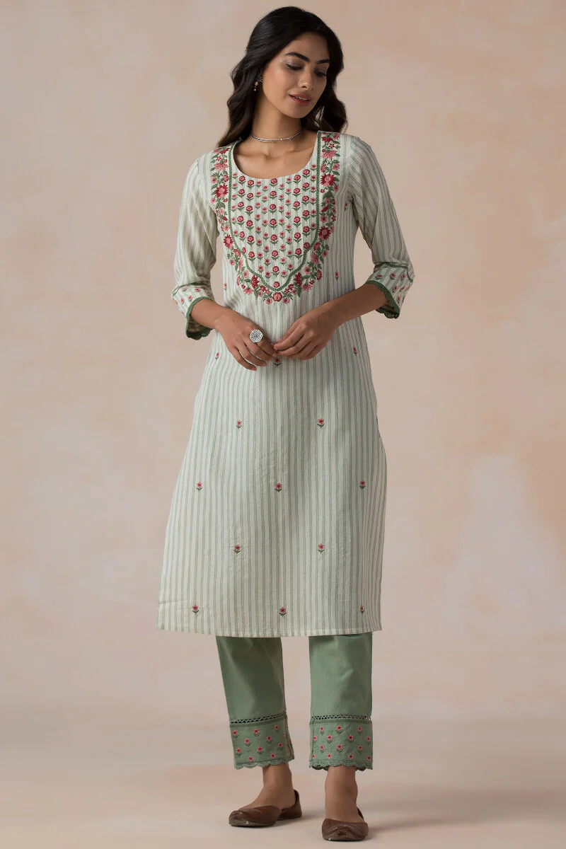Gulbarg Faheema Handloom Kurta - Image 3