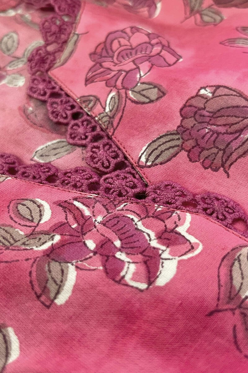 Gulbarg Jannat Sanganeri Kurta - Image 3