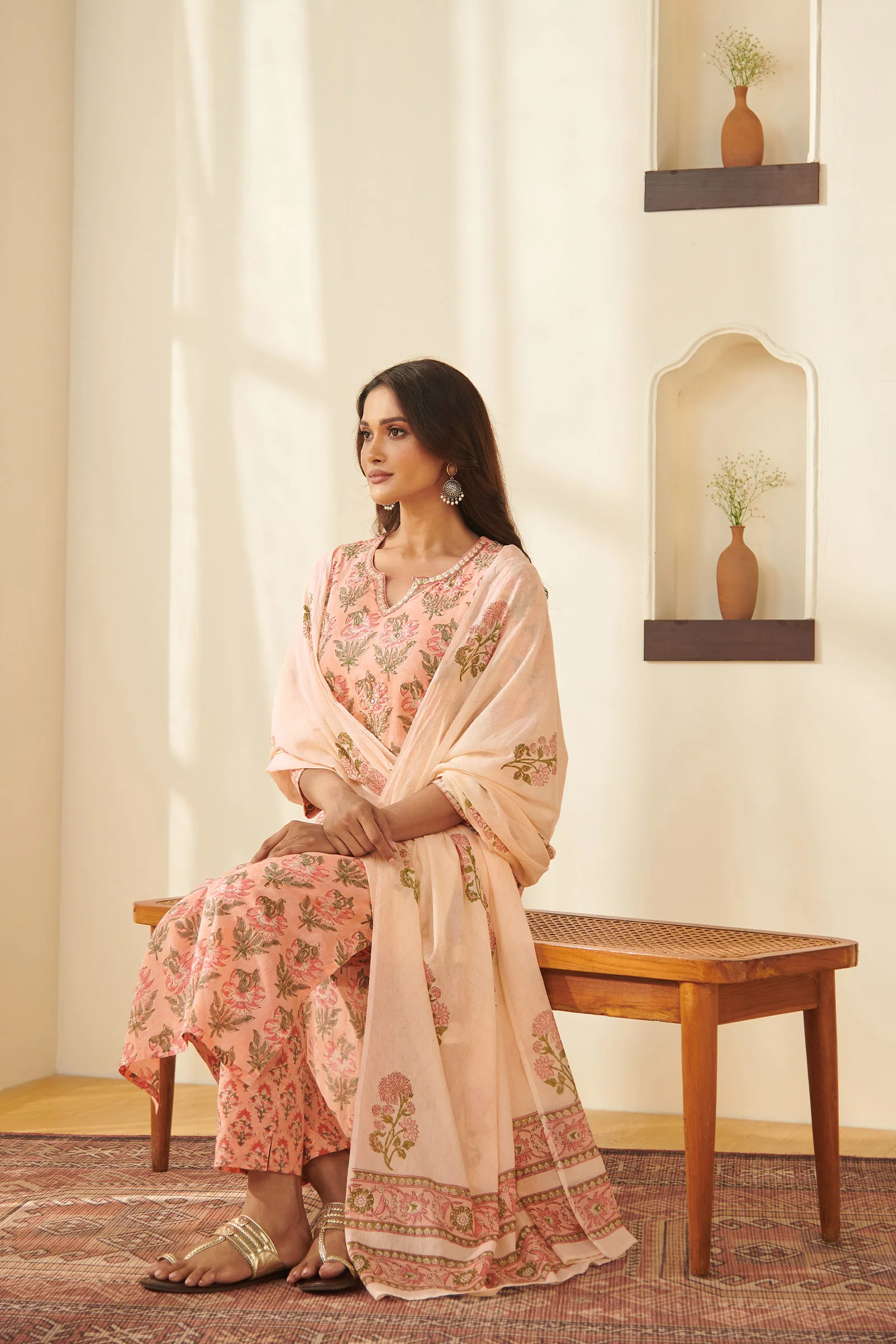 Gulbarg Kaira Sanganeri Kurta - Image 6