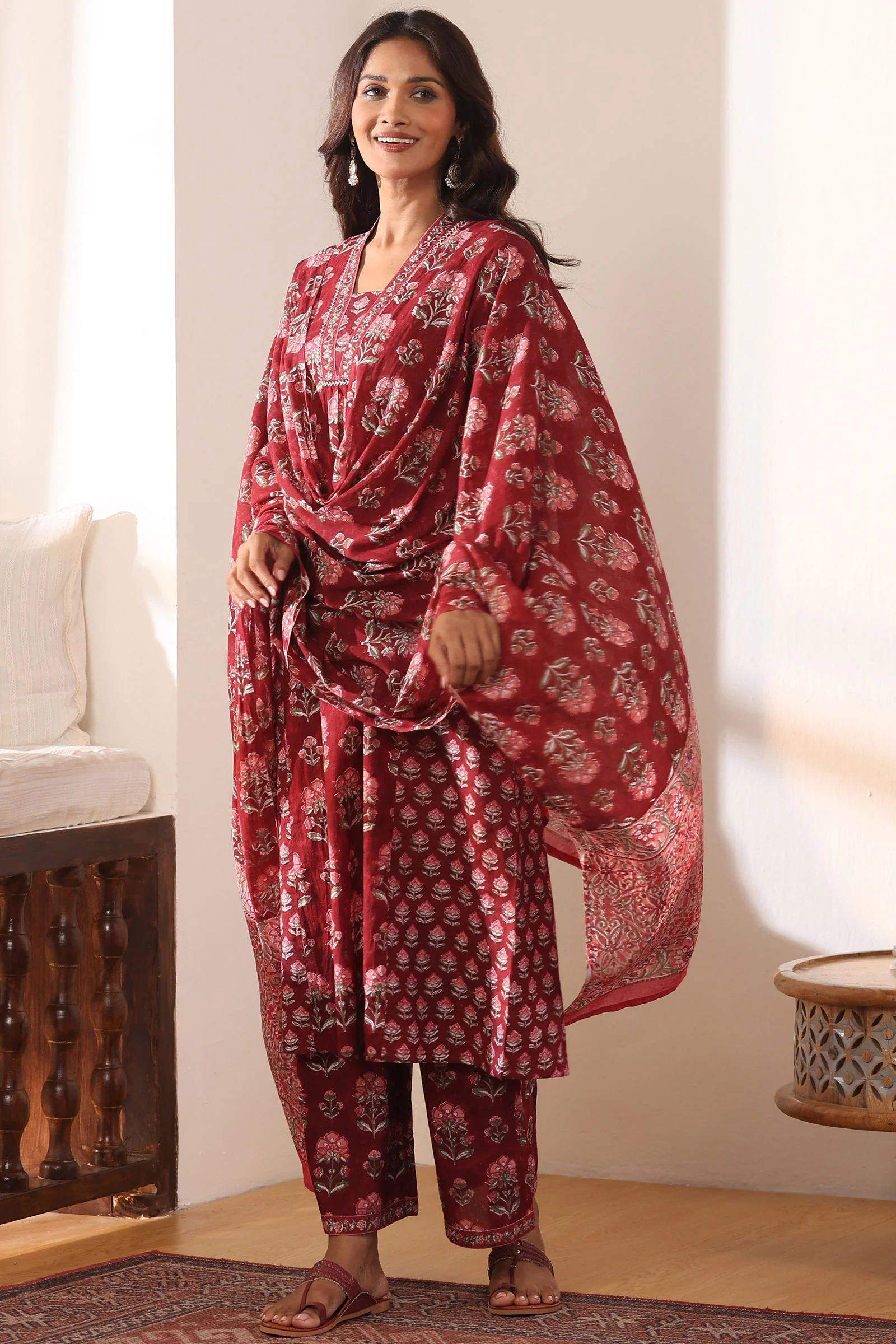 Gulbarg Mahnoor Sanganeri Kurta - Image 6