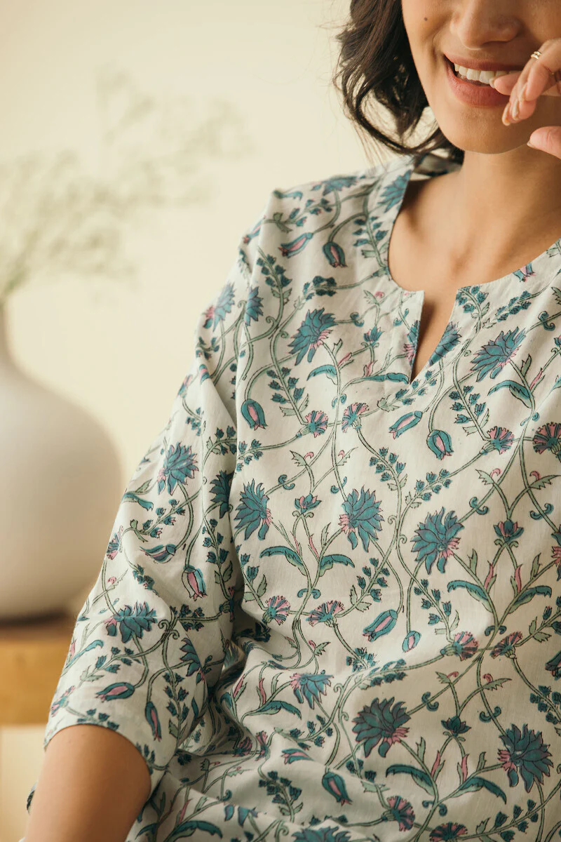 Gulbarg Maira Sanganeri Pyjama Set - Image 2