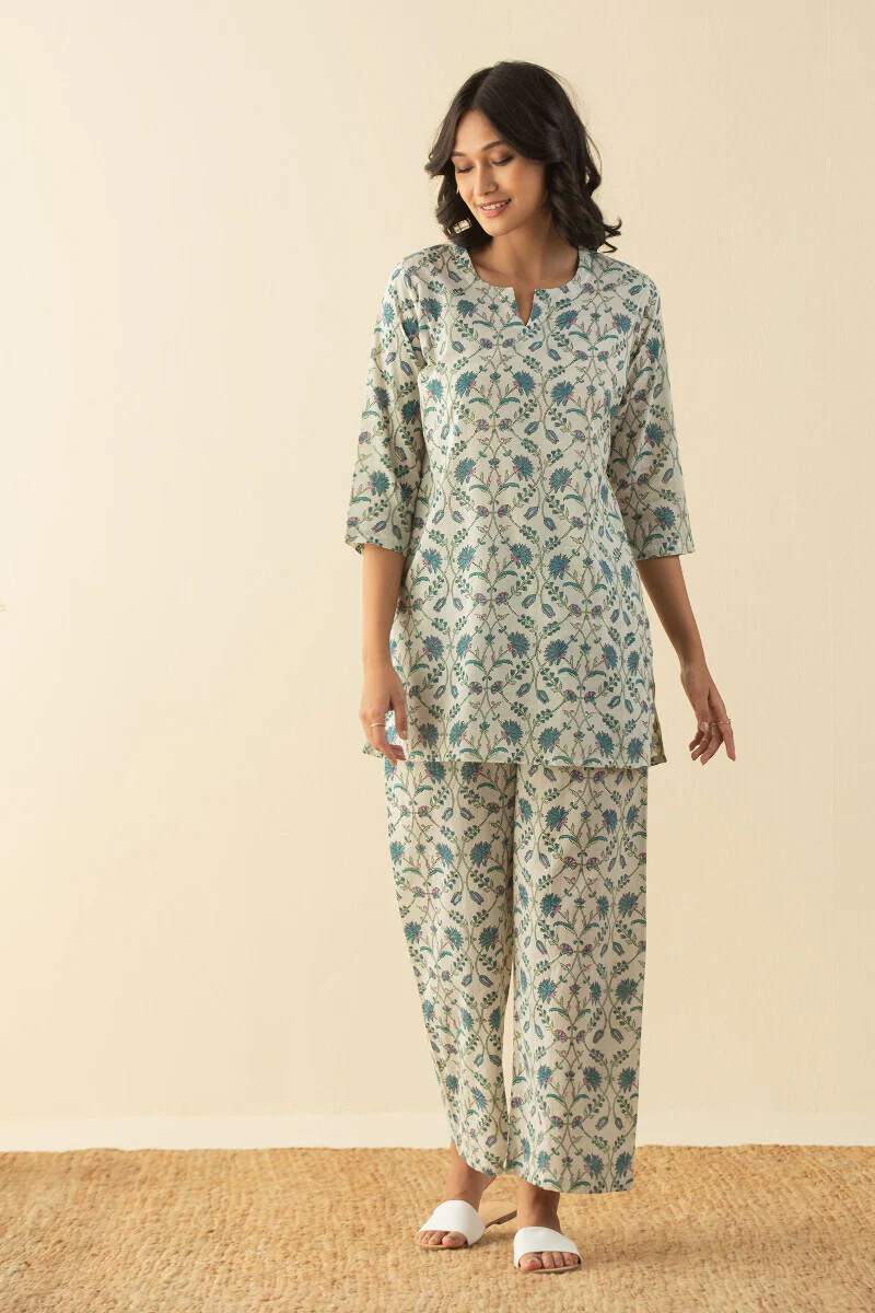 Gulbarg Maira Sanganeri Pyjama Set - Image 3