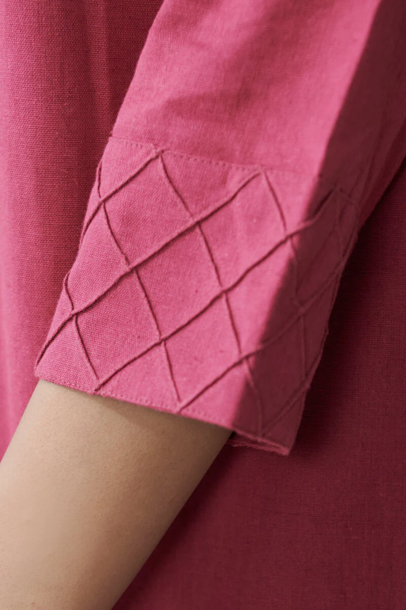 Gulbarg Maroon Kurta - Image 5